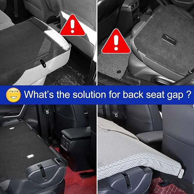 hejinzoo Car Back Seat Mattress Extension Plate, Increase Travel Trunk Space & Car Bed Camping Space, Mattress Accessories for SUV with Flate Trunk,Tesla Model Y,RAV4,CRV,X-Trail,Outback,Highlander