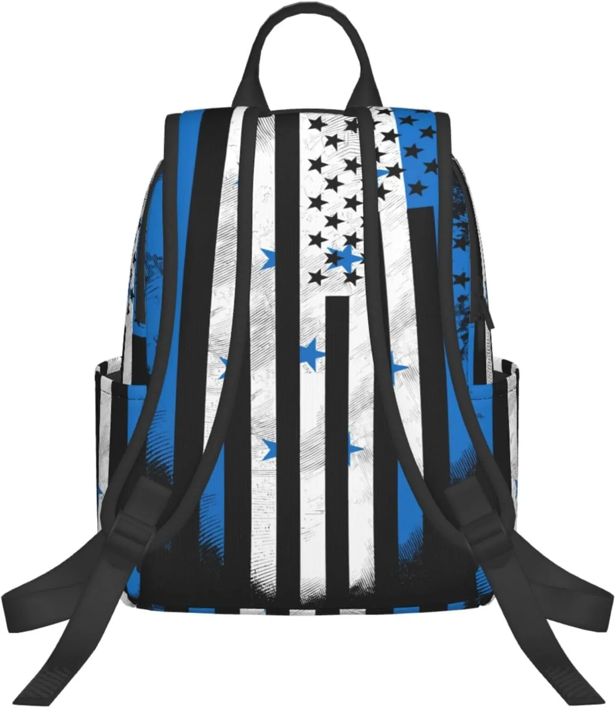 Honduran American Flag Casual Backpacks Large Capacity Laptop Backpack Sports Fitness Rucksack Travel Carry-On Daypack Work Bag for Outdoor Camping