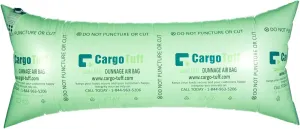 IDL Packaging 36" x 84" Dunnage Airbags, Woven Polypropylene, Level 1 - Fill The Void in Trucks and Intermodal Shipments, Reusable - Cargo Securing Solution for Container Stuffing