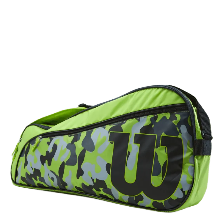 Junior Racketbag Wild Lime/grey/black