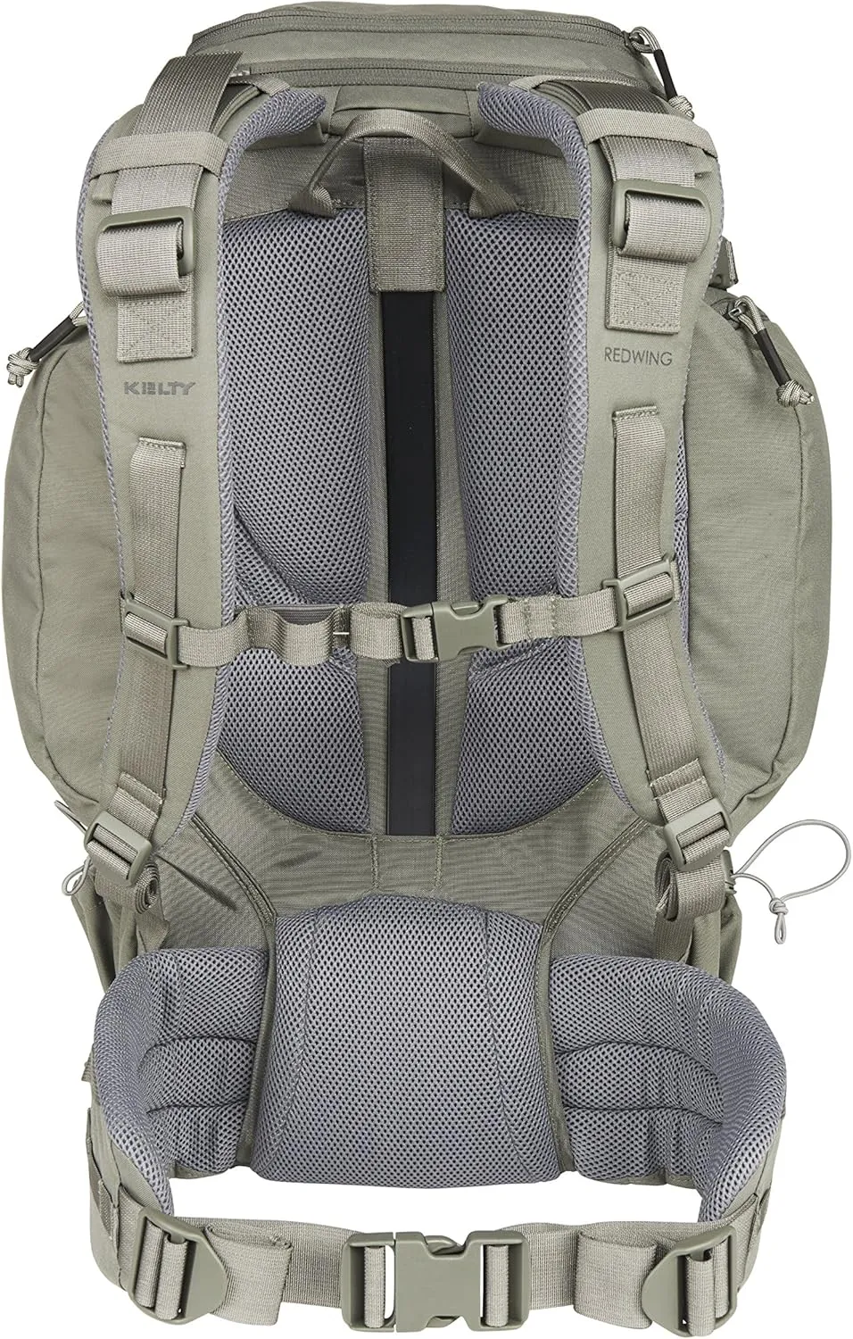 Kelty Redwing Tactical Backpack - Built to Military Specification Army Backpack, Durable & Strong, Built to Last, Aluminum Stays, Ideal for Military, Police, Outdoors Hiking or Bug Out Bag | Grey 44L