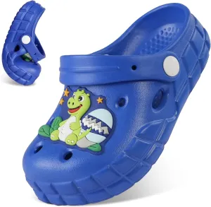 Kids Clogs for Boys Girls Lightweight Slip-On Sandals Water Shoes Beach Pool Slippers for Toddler/Little Kid