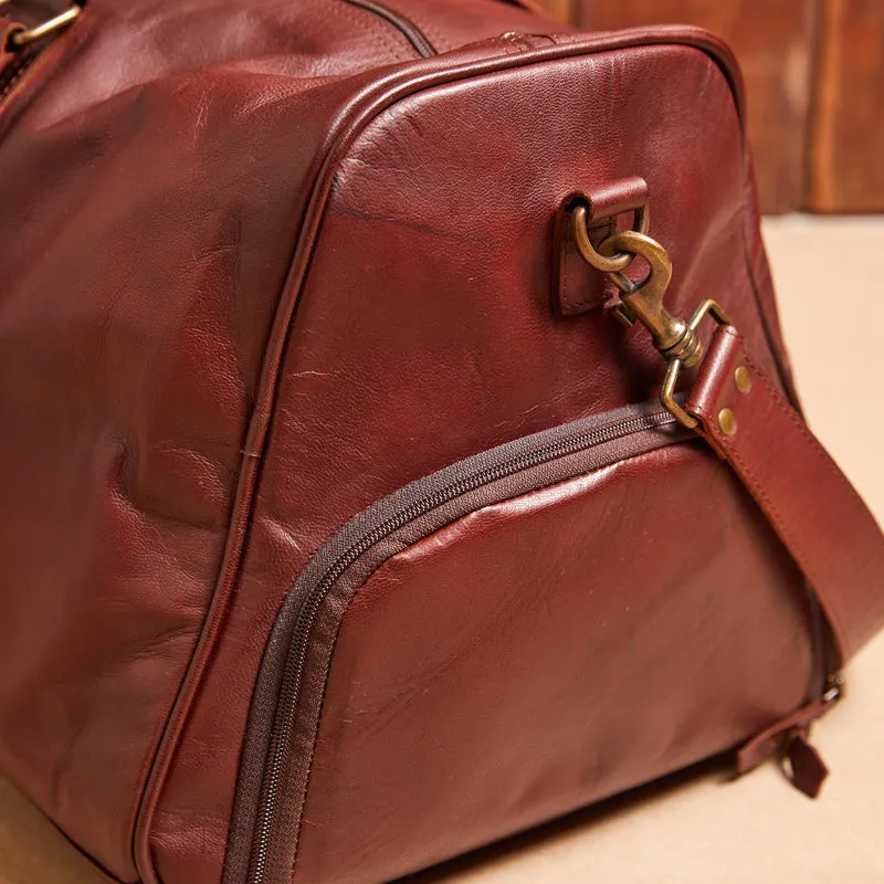 Kingsley Heath Stowaway Duffel Tan