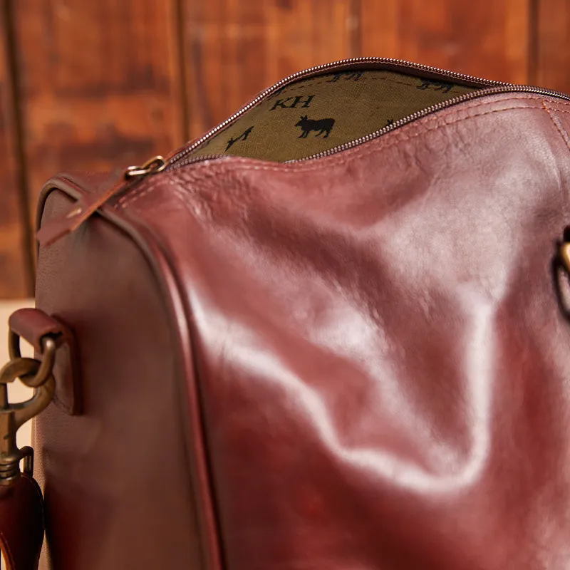 Kingsley Heath Stowaway Duffel Tan