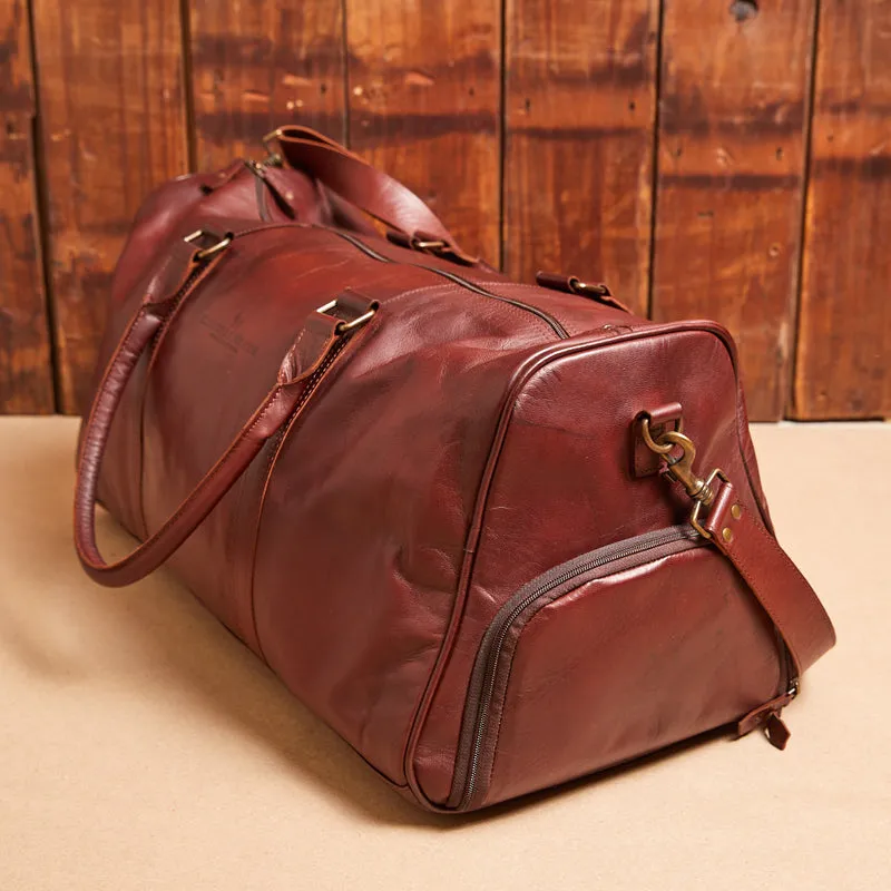 Kingsley Heath Stowaway Duffel Tan