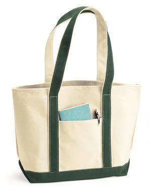 Liberty Bags Large Canvas Boat Tote Bag - 8871