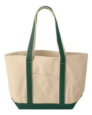 Liberty Bags Large Canvas Boat Tote Bag - 8871