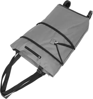 LIFKOME Rolling Shopping Cart Tote Bag with Wheels Capacity Trolley for Groceries Travel and Household Items Convenient Storage
