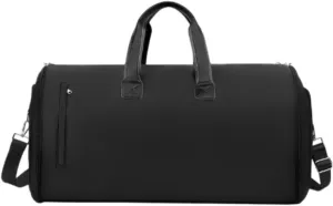 Luggage Bag Clothing Bag for Men Outdoors to Camp Holidays, Black