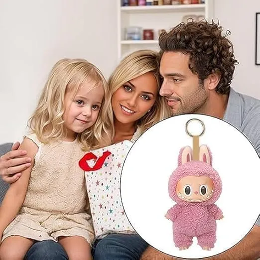 LUOBO Keychain Accessory Decor Keychain Decoration backpacks Bag Pendant, Collection Plush Hanging Pendant Keyring Card Gift