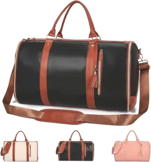 Luux Travel Bag, Luux Duffle Travel Bags, Luux Bag, Travel Duffel Bags for Women (black)