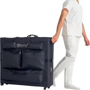 Master Massage Universal Wheeled Table Carry Case for Massage Table, Black