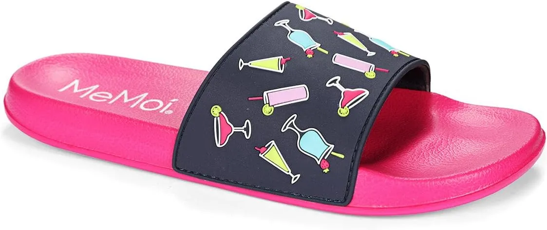 MeMoi Women's Martini Lightweight Slides