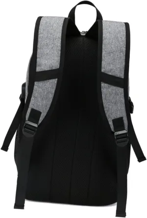 Men's Oxford Backpack Basketball Net Charging and Storage Buckles Grey Large
