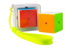 Mini Keychain Case Dino Cube