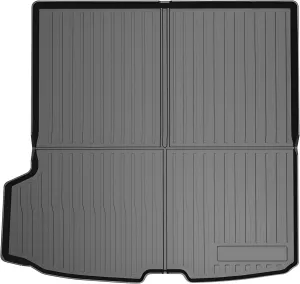 Mixsuper Custom Fit Cargo Liner for Volvo XC90 2016-2025, Trunk Liner for XC90 Accessories All Weather Cargo Mat Behind 2nd Row Anti-Slip Black