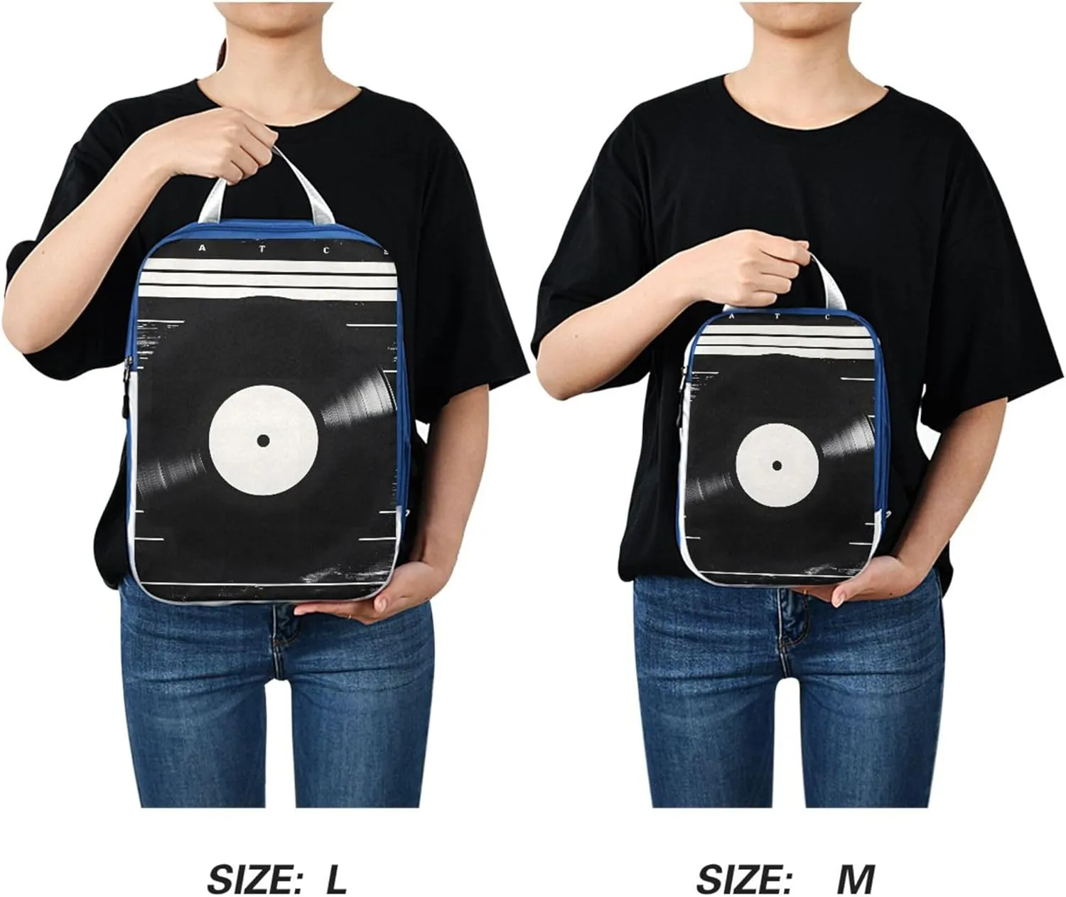 MNSRUU Packing Cubes Magic Disk Compression Luggage Cubes Packing Bags Travel Organizer for Suitcases, 3 PCS