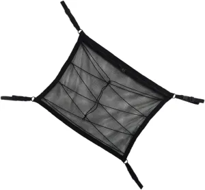 Mobestech Car Roof Mesh Bag for Double-Layer Cargo Net Cover Storage Pockets Truck Ceiling Cargo Net for Long Trips