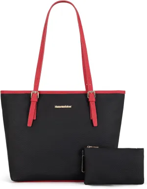Montana West Tote Bags Vegan Leather Purses and Handbags for Women Top Handle Ladies Shoulder Bags