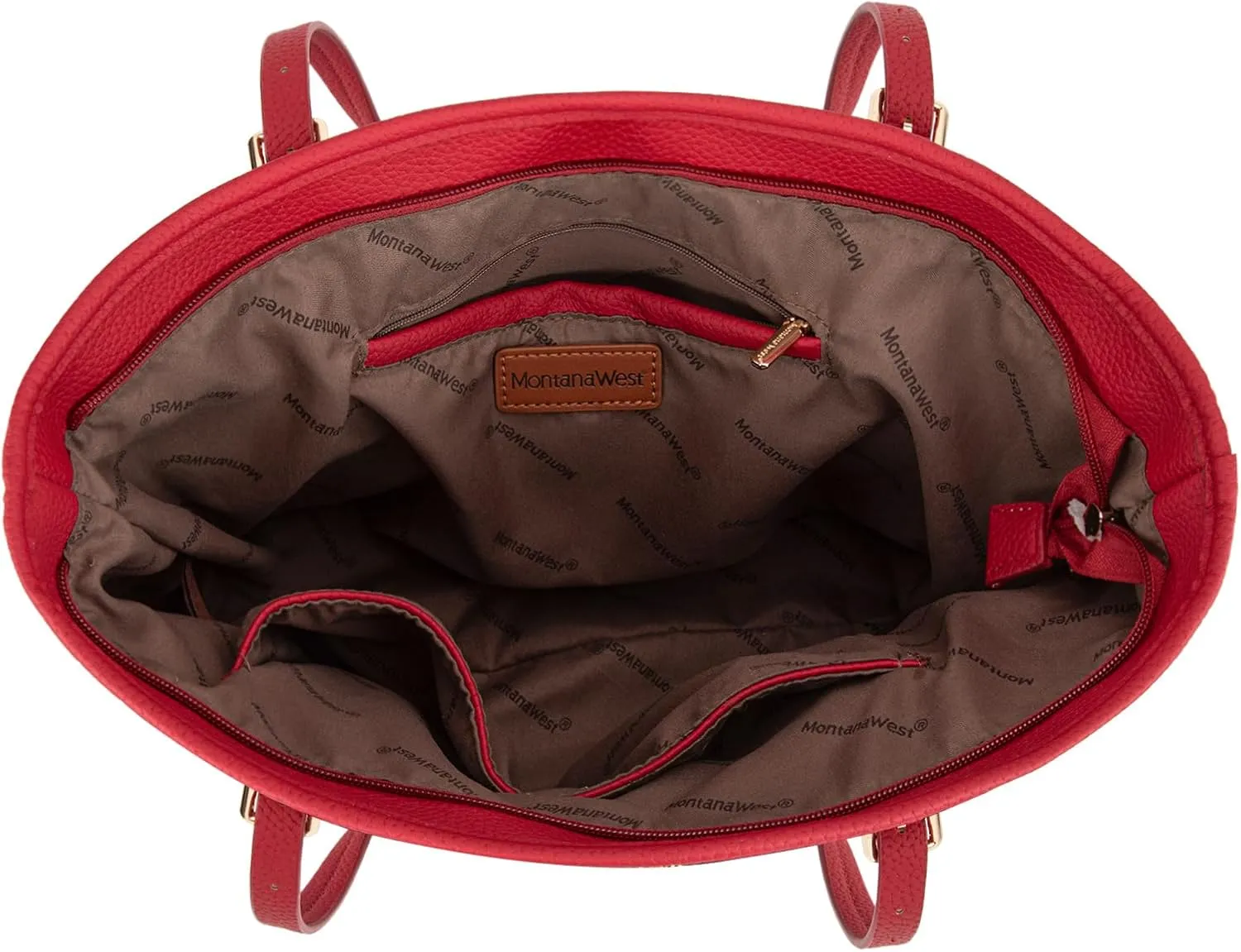 Montana West Tote Bags Vegan Leather Purses and Handbags for Women Top Handle Ladies Shoulder Bags