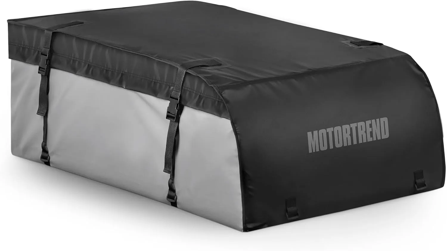 Motor Trend Rooftop Cargo Carrier - Heavy Duty Roof Rack with Adjustable Straps, Waterproof Soft Top Cargo Bag for Vehicle