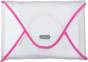 MUMI Design Travel Garment Bag Clothes Folder – 14.5” x 10.5” Packing Bag & Organizer for Luggage | Large-Capacity, Anti-Wrinkle Garment Bags for Travel, Carry-On Suitcases & Clothing Storage (Pink)
