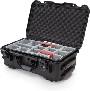 NANUK Wheeled Series 935 Lightweight NK-7 Resin Waterproof Protective Case and Padded Divider - Black