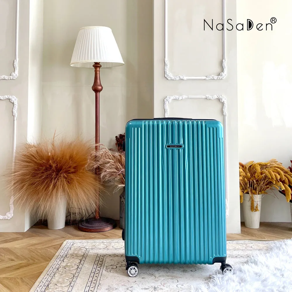 NaSaDen [ Giessen Lake Green ] 22" Carry on/ 29" Checked Zipper Luggage In Stock