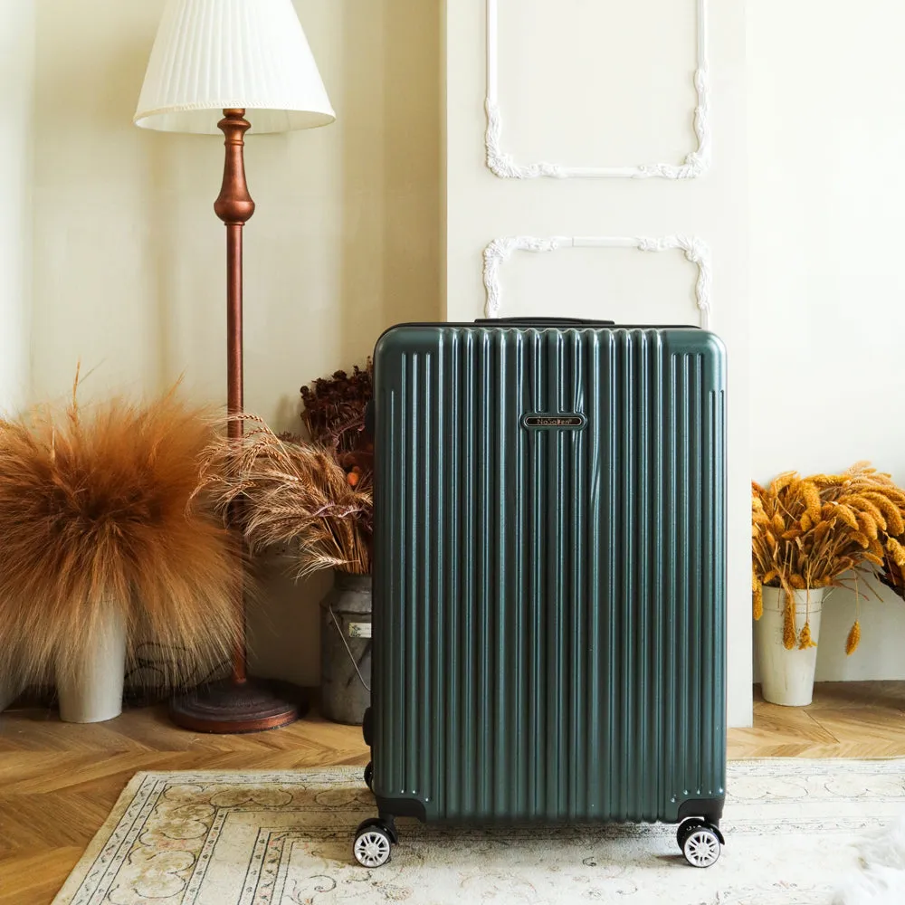 NaSaDen [ Mystery Green ] 22" Carry on/ 29" Checked Zipper Luggage In Stock