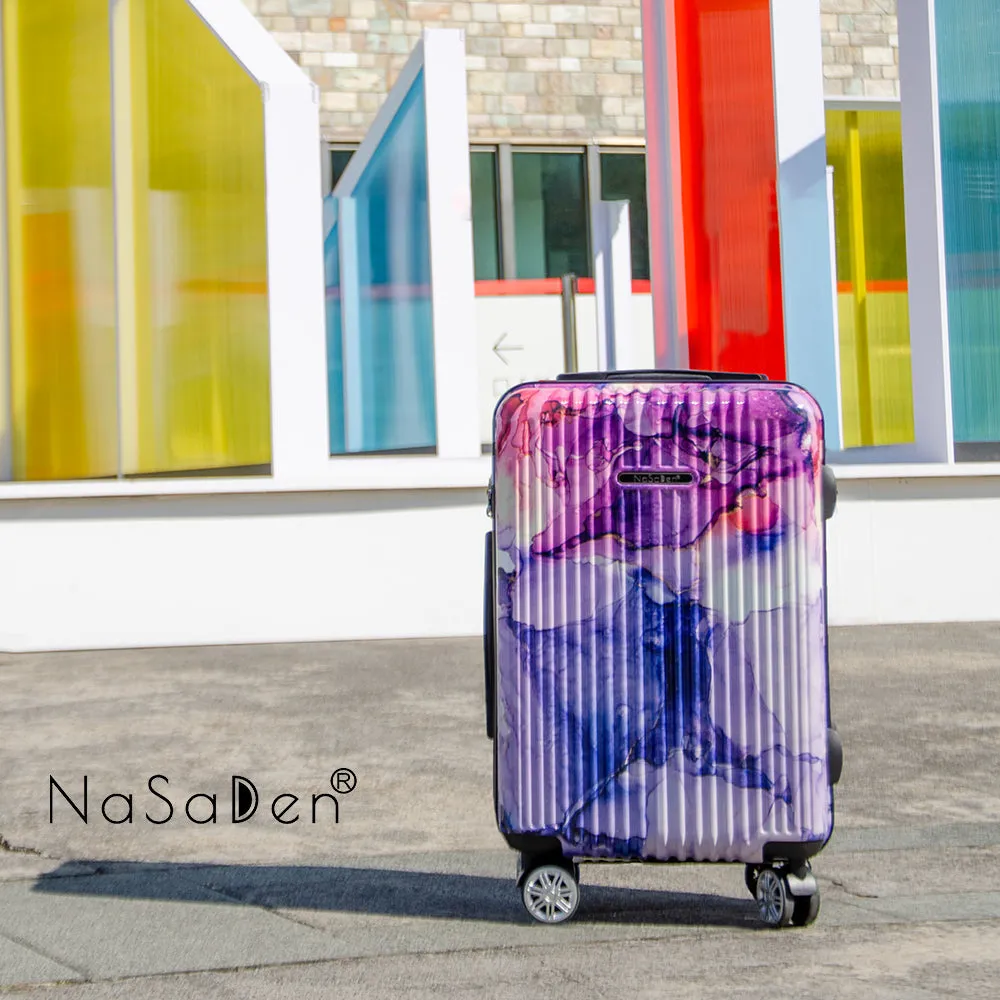 NaSaDen [ Pluto ] 22" Carry on / 29" Checked Zipper Luggage In Stock