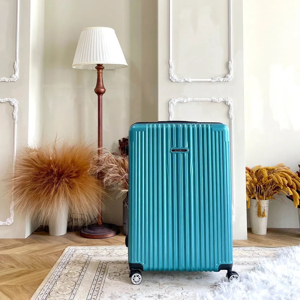 【NaSaDen】Classic Gissen Green 22" Carry-on / 26" / 29" Checked Zipper Luggage