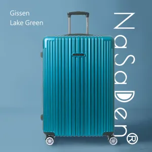 【NaSaDen】Classic Gissen Green 22" Carry-on / 26" / 29" Checked Zipper Luggage