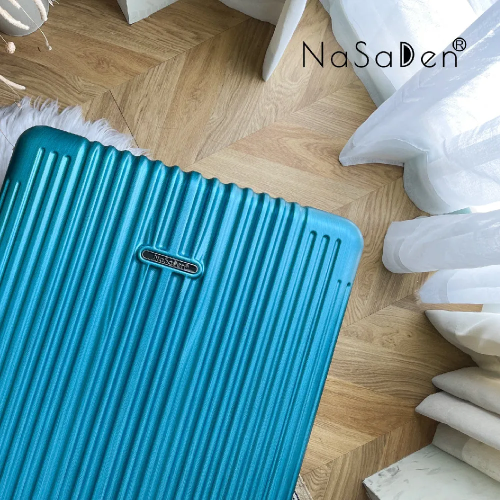 【NaSaDen】Classic Gissen Green 22" Carry-on / 26" / 29" Checked Zipper Luggage