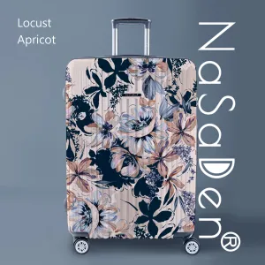 【NaSaDen】Locust Apricot Limited Pattern Printed 22" Carry on / 26" / 29" Checked Zipper Luggage