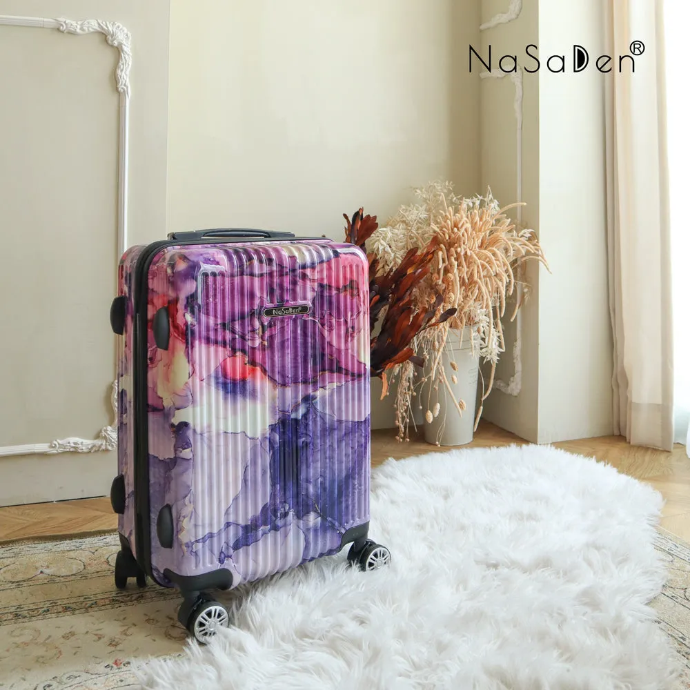 【NaSaDen】Pluto Limited Pattern Printed 22" Carry on / 26" / 29" Checked Zipper Luggage