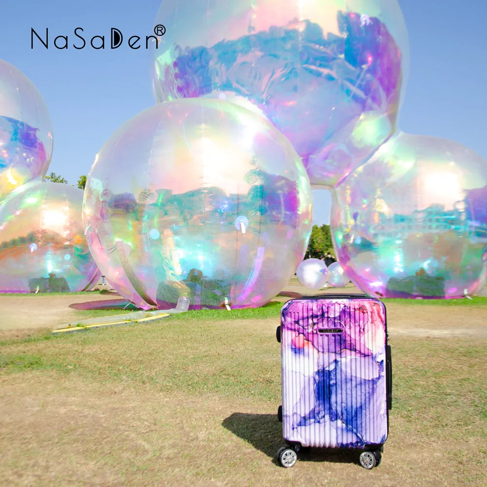 【NaSaDen】Pluto Limited Pattern Printed 22" Carry on / 26" / 29" Checked Zipper Luggage