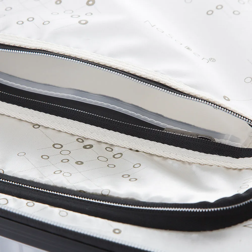 【NaSaDen】Stripe Cat Limited Pattern Printed 22" Carry on / 26" / 29" Checked Zipper Luggage