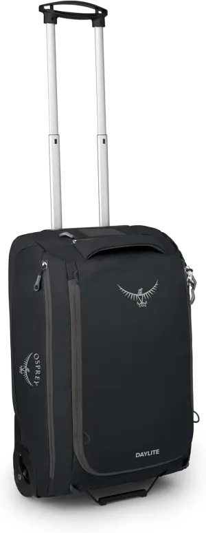 Osprey Daylite 40L Carry-On Wheeled Duffel, Black