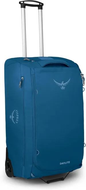 Osprey Daylite 85L Wheeled Duffel Bag, Night Shift Blue