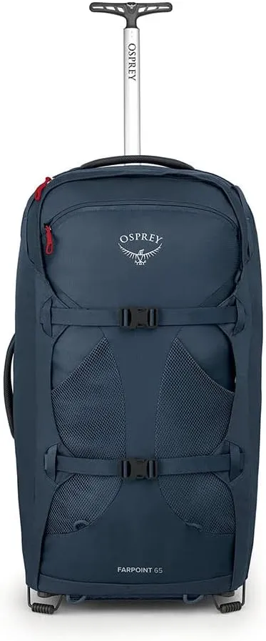 Osprey Farpoint Men's -Wheeled Travel -Pack 65L, Muted Space Blue, One Size
