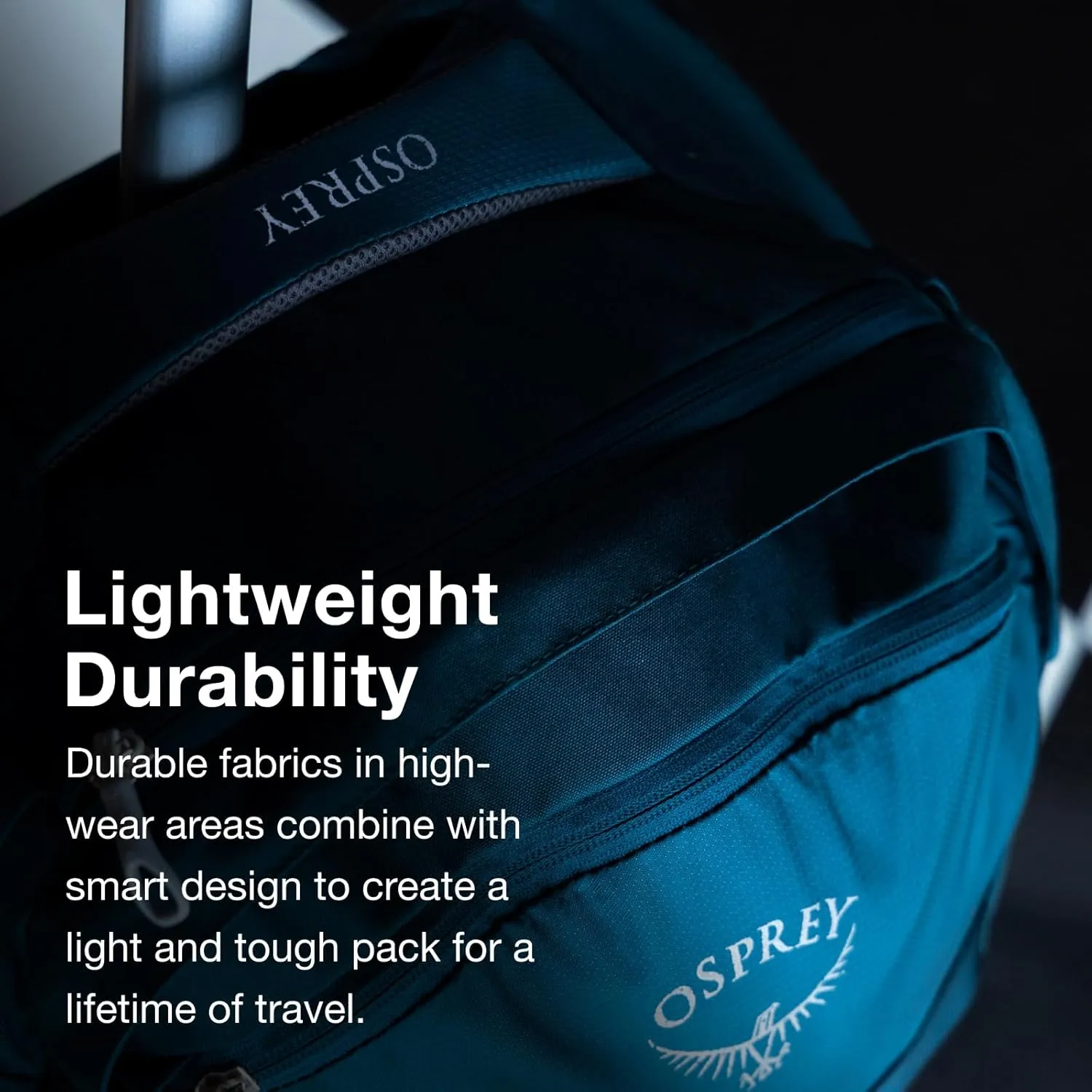Osprey Farpoint Men's -Wheeled Travel -Pack 65L, Muted Space Blue, One Size