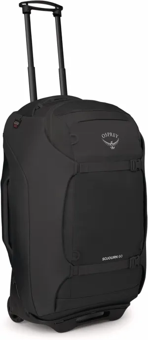 Osprey Sojourn 25"/60L Wheeled Travel Backpack with Harness, Black