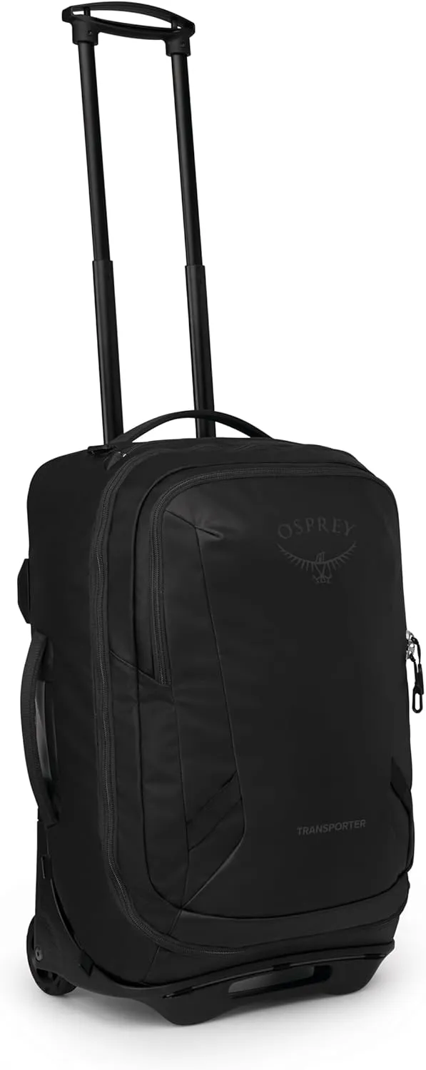 Osprey Transporter Wheeled Carry-On, Raven Black