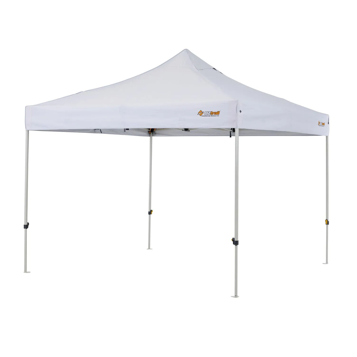 Oztrail Commercial Deluxe 3.0 Gazebo - White.  Click and Collect Instore Only