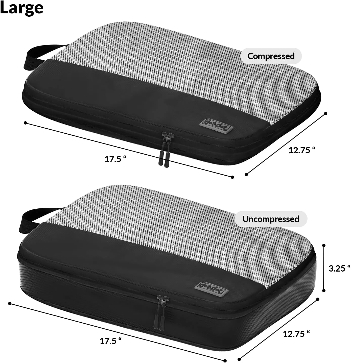 Packing Compression Cubes - 5pc Compression Packing Cubes Travel - Efficient Packing Cubes Compression and Ultimate Compression Packing Cubes for Carry On - Compression Cubes for Ultimate Space-Saving