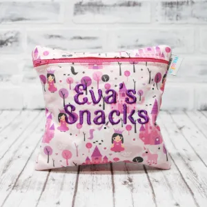 Princess Castle Food Safe Personalized Reusable Bag