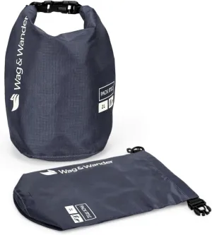 Reusable Smell Proof Waste Bag - Dog Poop Bag Holder for Dog walkers   Hiking with Dogs & Camping. Odor Proof Diaper Wet Bag, Camping Trash