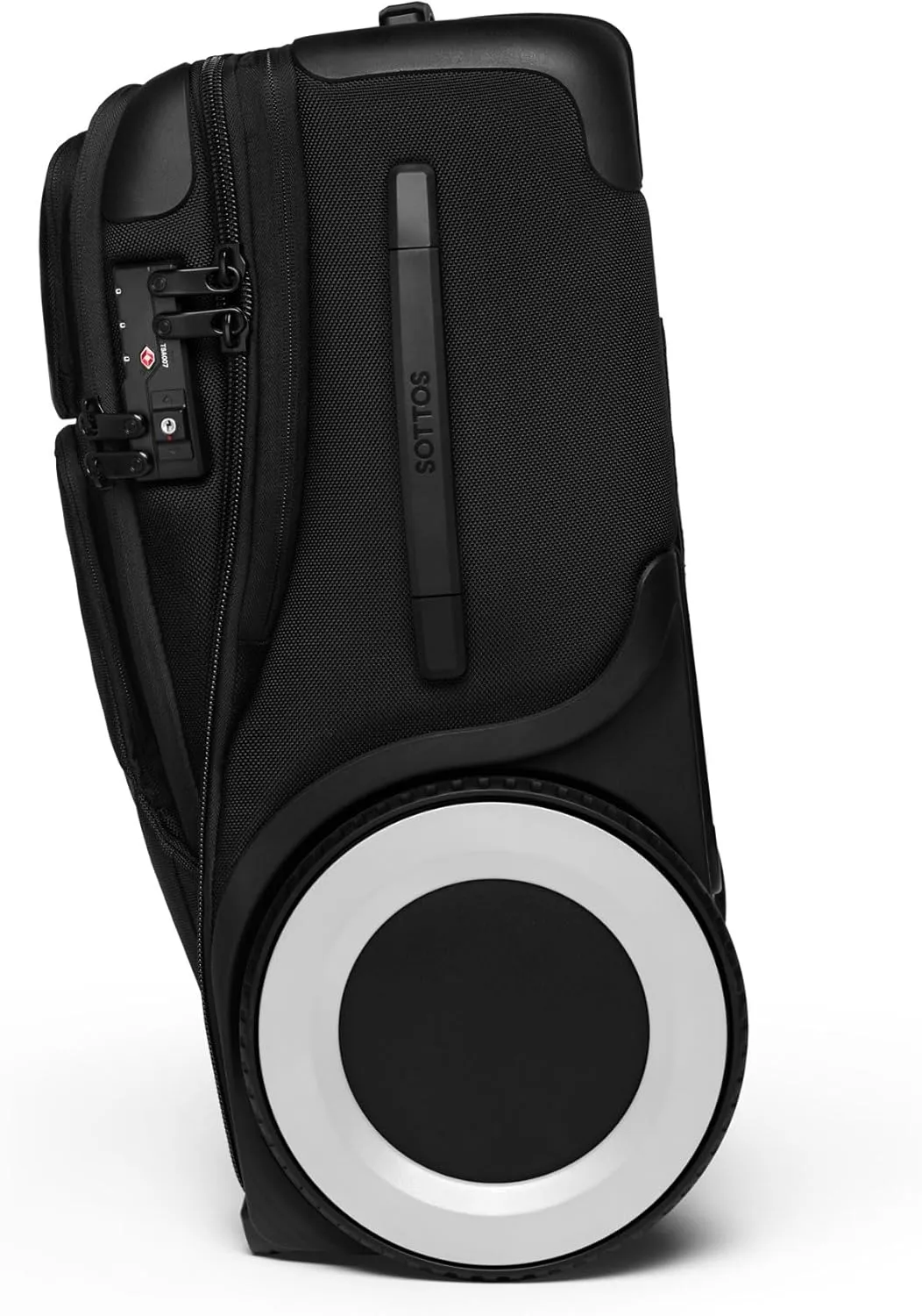 Roll Model™ 2-Wheeled, All-Terrain, Carry-On Luggage (White)