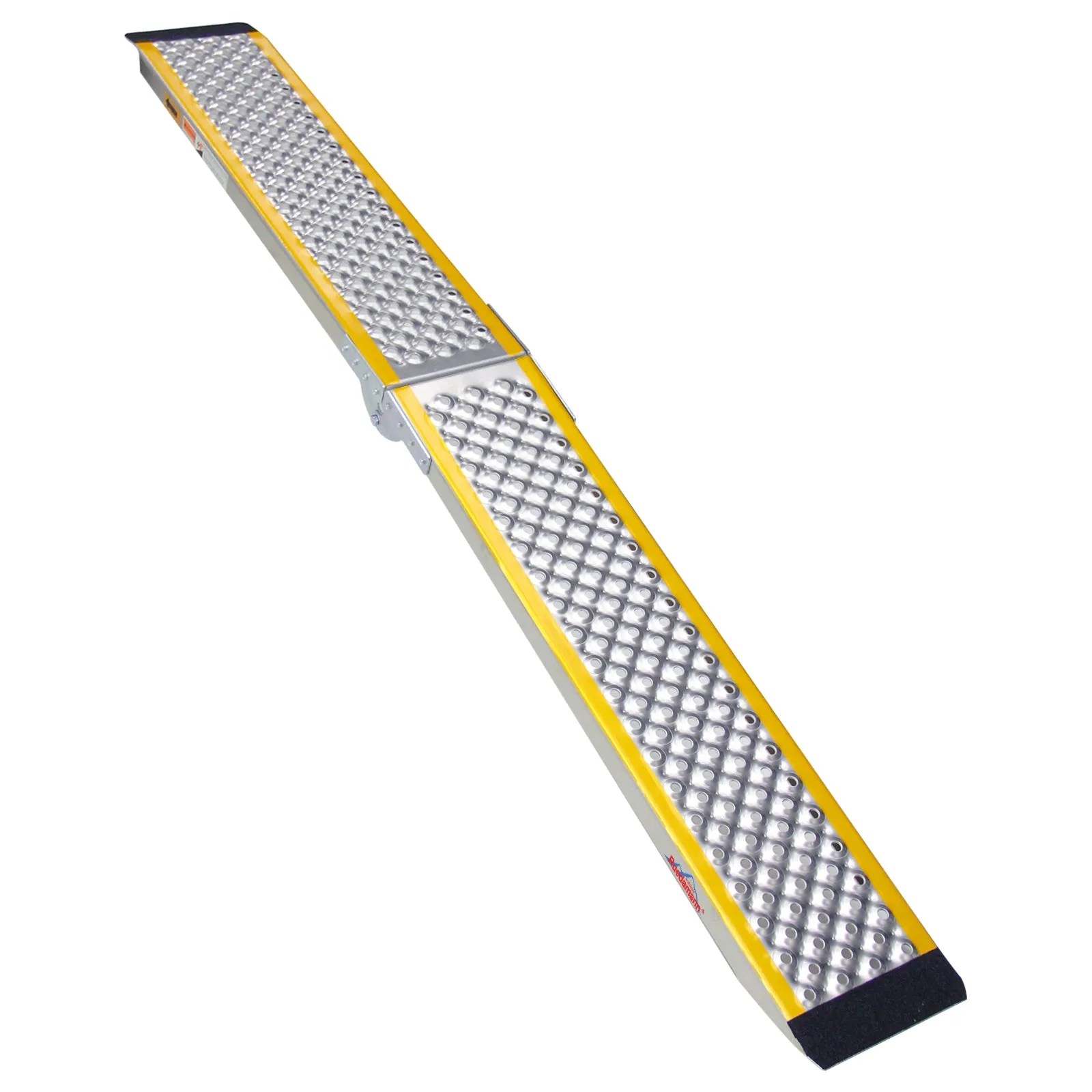 Ruedamann Aluminum Loading Ramp,600 lbs Capacity, 78.7" L Foldable Motorcycle Ramp，Portable ATV, UTV Ramps for Dirt Bikes, Quads, Lawn Mowers, Snow Blowers，Perfect for Trailers and Sheds