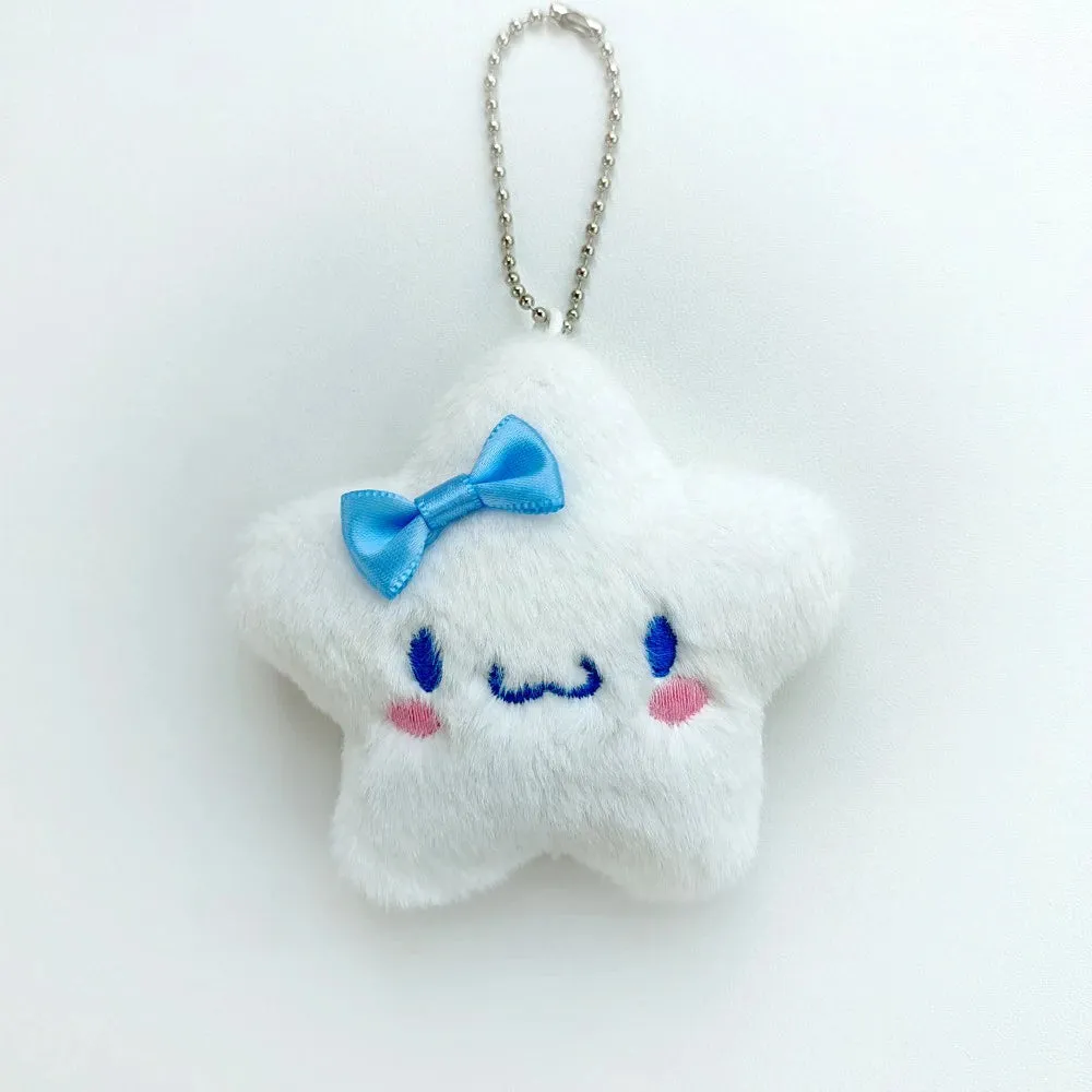 Sanrio Star Charm Keyring with Cute Characters
